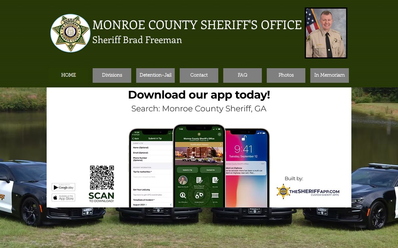 Monroe County warrant records sheriff public navigation